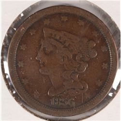 1856 HALF CENT F/VF (C-1, R-1)