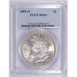 1885-O Morgan Dollar PCGS MS-63