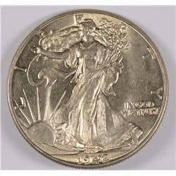 1942 WALKING LIBERTY HALF DOLLAR MS-64