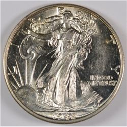 1942-D WALKING LIBERTY HALF DOLLAR MS-63