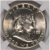 Image 2 : 1953-D FRANKLIN HALF DOLLAR NGC MS-64 FBL