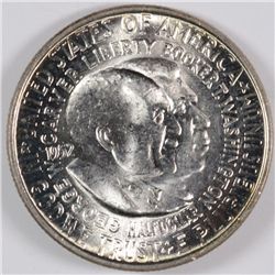 1952 WASHINGTON/CARVER COMMEN HALF DOLLAR CH BU