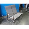 Image 1 : ALUMINIUM FRAMED PATIO SWINGING BENCH