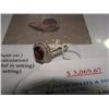 Image 2 : 10K GOLD 2.28CT RUBELITE AND DIAMOND DINNER RING