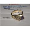 Image 2 : 14K GOLD 1.56CT HAND CRAFTED AMETHYST AND DIAMOND RING
