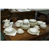 Image 1 : A large set of Noritake "Rosario" china including dinner plates, luncheon, side and bread and butter