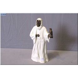 A Minton glazed porcelain and cast figurine  The Sheikh  MS3