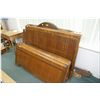 Image 1 : Selection of headboard, footboards and rails, some matching, some mismatching