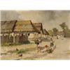 Neogrády Antal (Galsa, 1861 - Alag, 1942) Falusi délelott