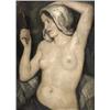 Image 1 : Józsa Károly (Szeged, 1872 - Budapest, 1929) Akt tükörrel