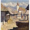 Image 1 : Gimes Lajos (Miskolc, 1886 - ?, 1945) Hegyvidéki falu, 1918