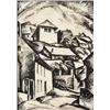 Image 1 : "Gábor Jeno (Pécs, 1893 - Pécs, 1968) Havas Boldogasszony hegyének lejtoje, ""Pécs"""