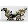 Image 1 : Kínáló Zsolnay-gyár, Pécs, 1885 körül, festett porcelánfajansz