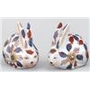 Image 1 : Nyuszi, 2 db Kína, 19. sz. közepe, Imari stílusú, festett porcelán