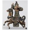 Image 1 : Lovas figura Kína, Ming dinasztia (1368-1644) mázascserép, javított