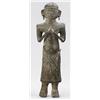 Image 1 : Imádkozó alak India, 19. sz., bronz
