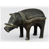 Image 1 : Disznó India, 19. sz., bronz