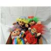 Image 1 : LOT 4 SOFT BODY TROLLS RUBBER FACES