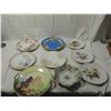 Image 1 : LOT 9 VINTAGE CHINA PLATES: PRUSSIAN, BAVARIAN,