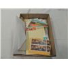 LARGE FLAT FULL FOREIGN US POSTAGE STAMPS