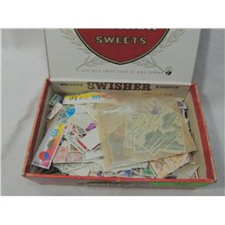 CIGAR BOX FULL KOREA POSTAGE STAMPS MINT THOUSANDS