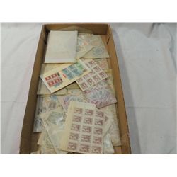 BOX LOT ARGENTINA POSTAGE STAMPS HUNDREDS