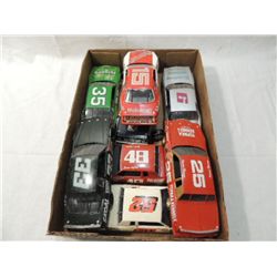 LOT 8 COMPLETED MODEL CAR KITS NASCAR