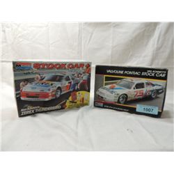 TWO MODEL CAR KITS MONOGRAM NASCAR