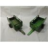 Image 1 : LOT 2 NYLINT GREEN TRACTOR TRAILERS