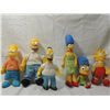Image 1 : LOT 6 SIMPSONS DOLLS