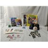 Image 2 : BOX LOT ASSORTED SPORTS COLLECTIBLES: MAGAZINES,