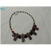Image 2 : NEW LADIES NECKLACE BEADED MULTI STRAND NECKLACE