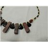 Image 1 : NEW LADIES NECKLACE BEADED EARTH TONES