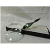 Image 1 : MURANO STYLE GLASS HANDLED MAGNIFYING GLASS