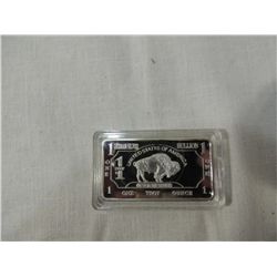 GERMAN SILVER 1 OUNCE BISON BAR