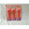 Image 1 : LOT 3 VALENTINE PEZ DISPENSER & CANDY, ORIGINAL PK