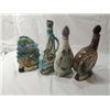 Image 1 : LOT 4 VINTAGE JIM BEAM WHISKEY CERAMIC DEANTERS