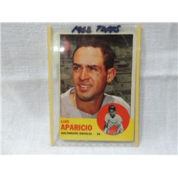1963 TOPPS #205 LUIS APARICIO BASEBALL CARD