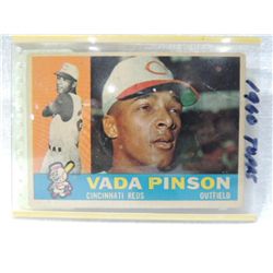 1960 TOPPS #176 VADA PINSON BASEBALL CARD