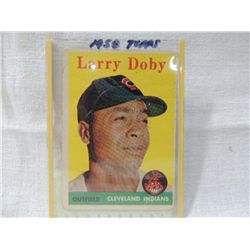 1958 TOPPS #424 LARRY DOBY BASEBALL CARD