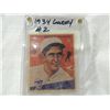 Image 2 : 1934 GOUDEY #2 BASEBALL CARD MICKEY COCHRANE