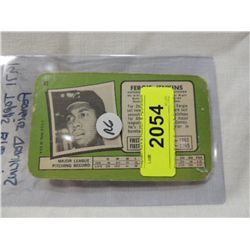 1971 TOPPS BIG CARD BASEBALL FERGIE JENKINS #42