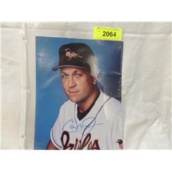 CAL RIPKEN, JR. AUTOGRAPHED PHOTO COA INCLUDED