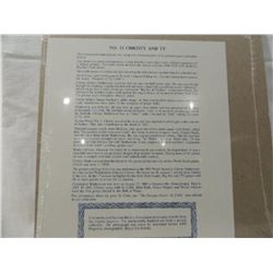 BASEBALL LEGENDS PRINT TY COBB CHRISTY MATHEWSON