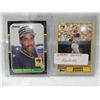 Image 1 : LOT 2 BARRY BONDS 1987 TOPPS & DONRUSS BASEBALL