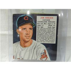 1952 RED MAN #18A BASEBALL CARD EDDIE ROBINSON