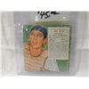 Image 2 : 1954 RED MAN #9 BASEBALL CARD DEL RICE