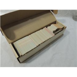 FLEER & TOPPS BASEBALL STICKERS BOX FULL