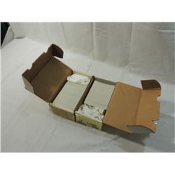 1991 & 92 LEAF BASEBALL CARDS BUILT SETS