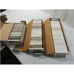 LOT 3 BOXES 1990's BASEBALL CARDS